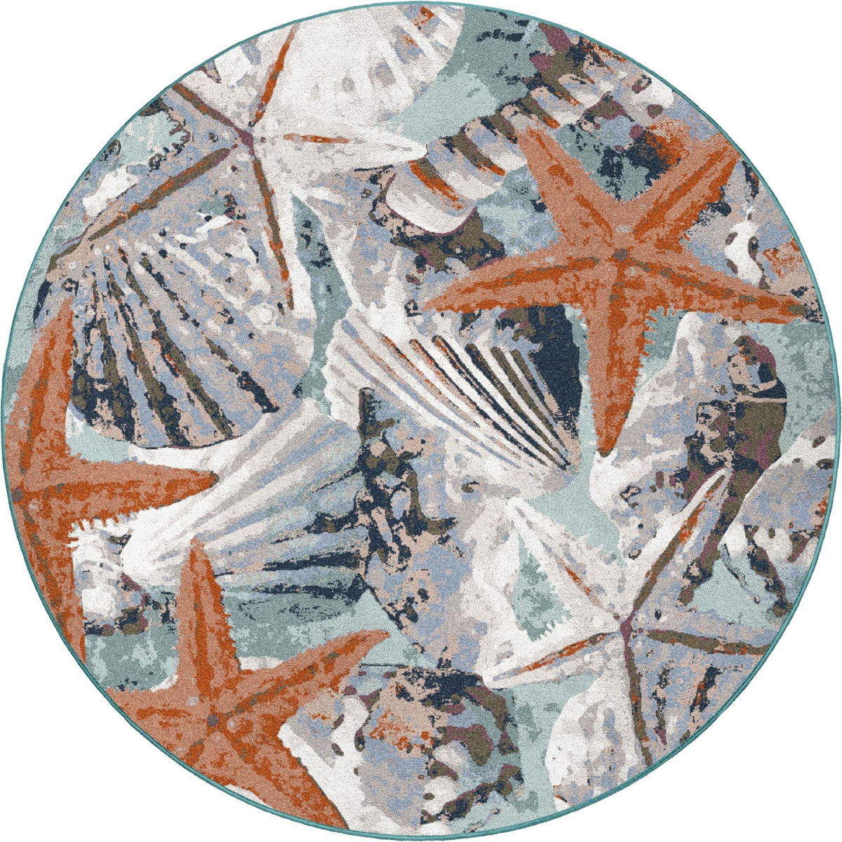 Ocean Mist Rug – Mineral – close up
