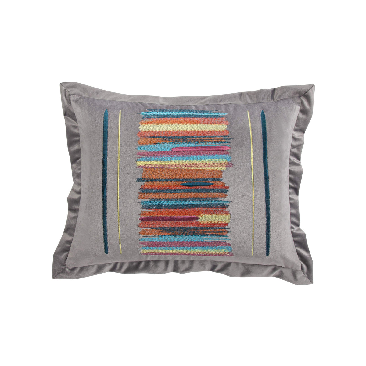 Abbie Embroidery Kidney Pillow