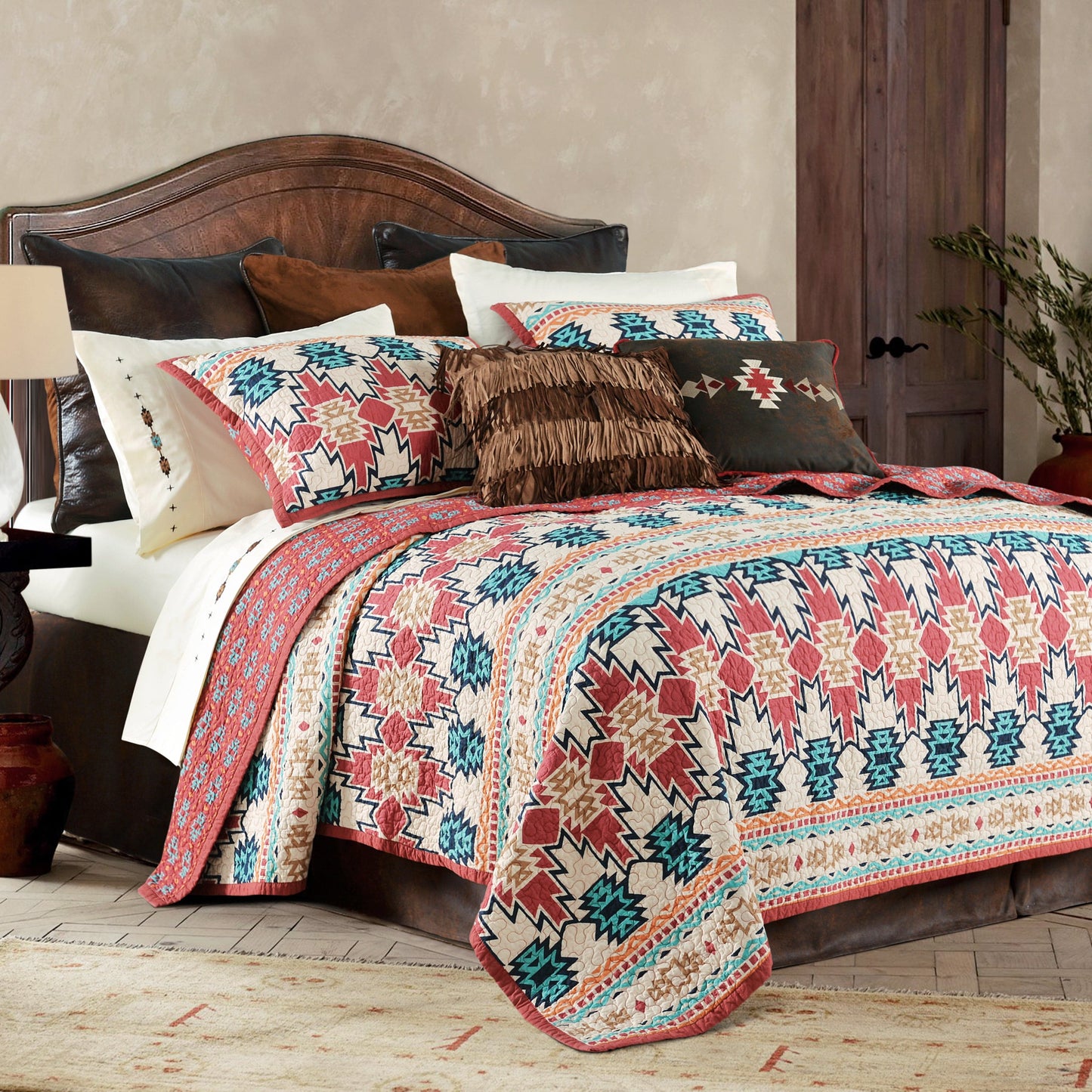 Phoenix Reversible Quilt Set, 2 Pc