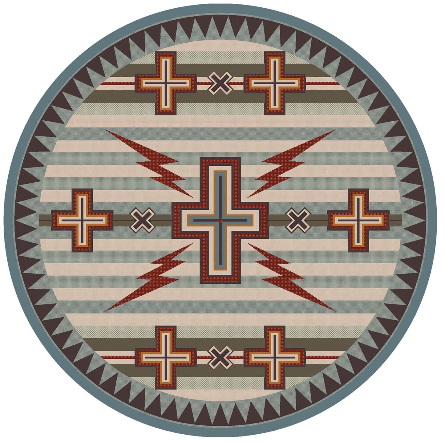 Tempest Rug – Antique – close up