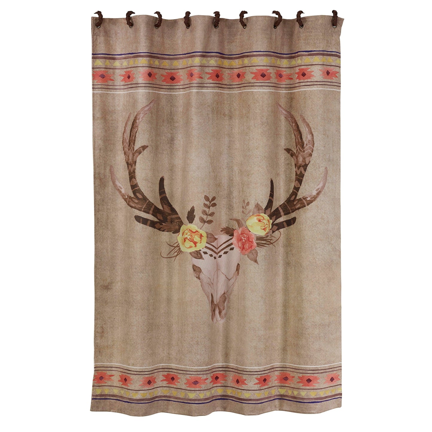 Desert Skull Shower Curtain