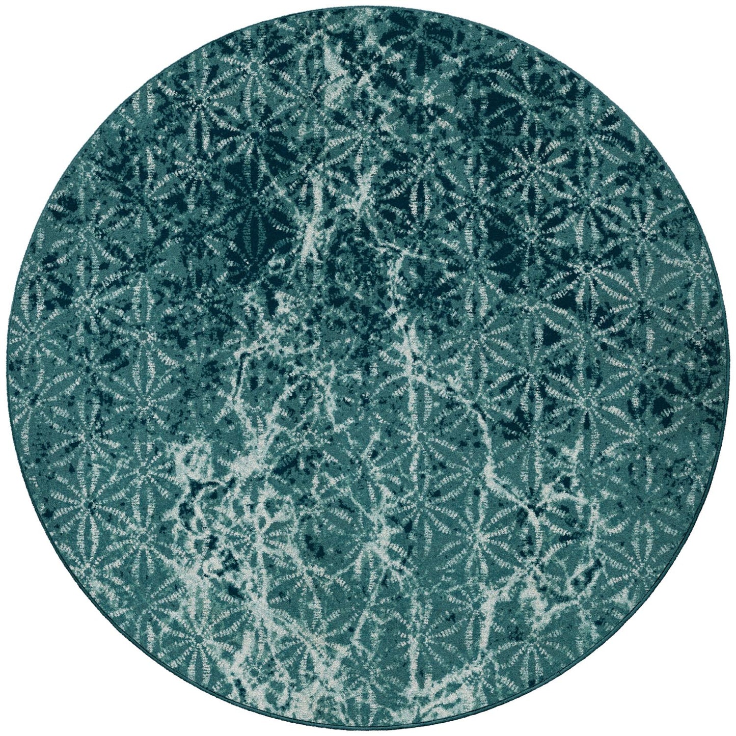 Sea Kissed Rug – Deep Waters – close up