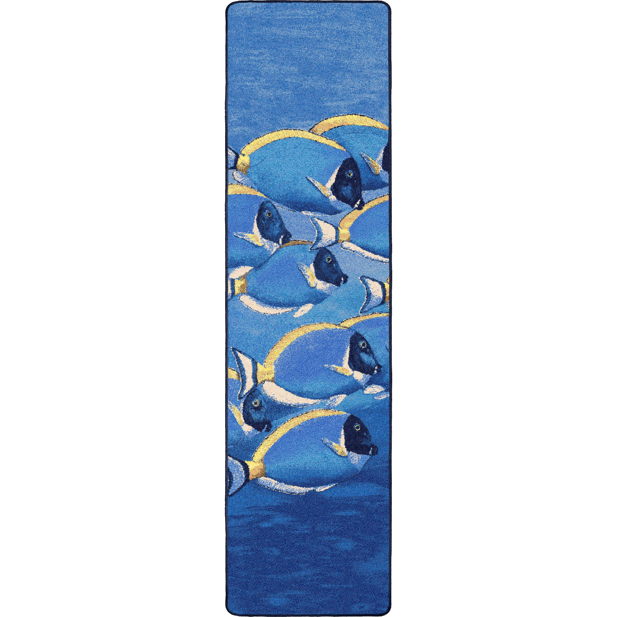 Serenely Beautiful Rug – Ocean Blue – room setting
