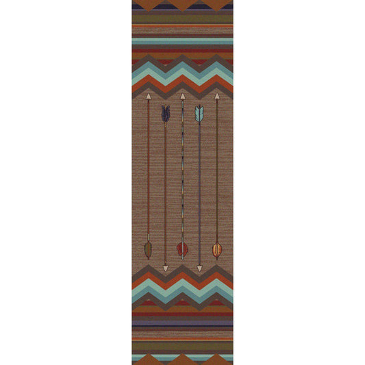 Southwest Rainbow Rug – Rainbow – detail view