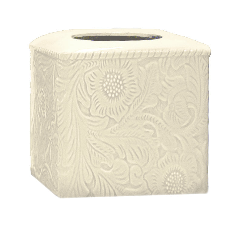 Savannah Ceramic Tissue Box Cover