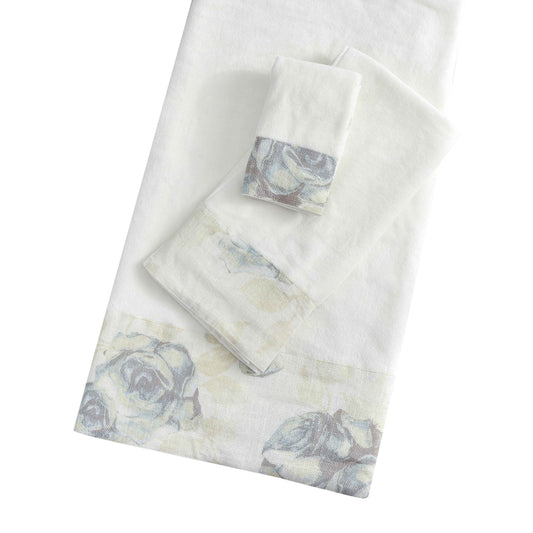 Rosaline Linen Towel Set, 3 Pc