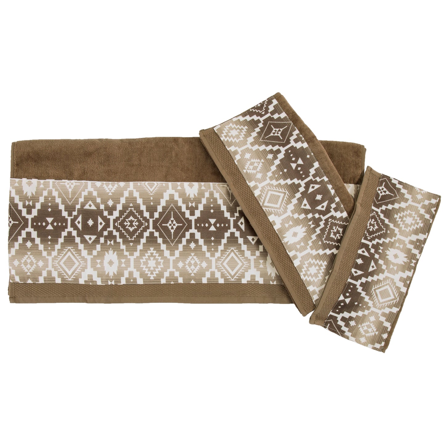 Chalet Aztec Towel Set, 3 Pc