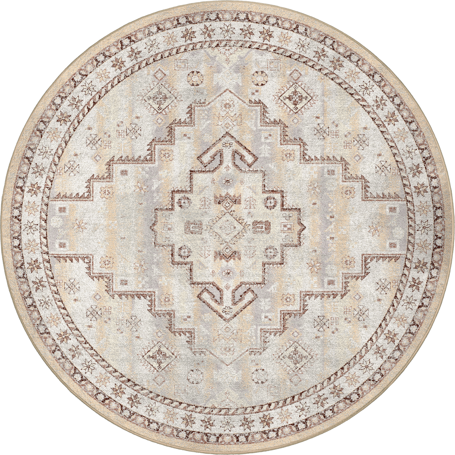 Torn Rug – Natural – close up