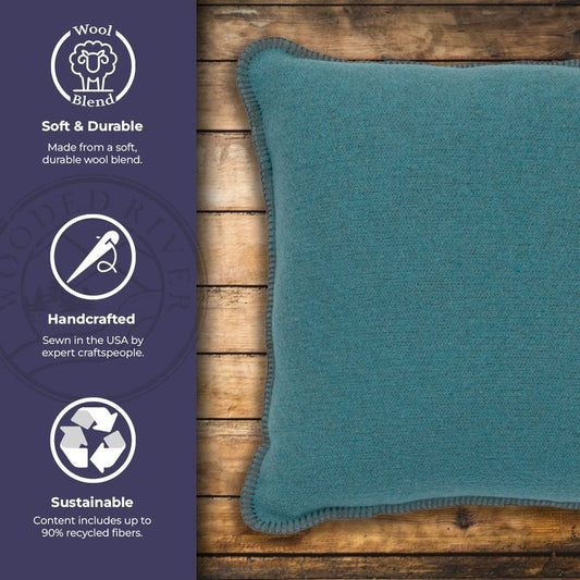 Turquoise Decorative Pillow