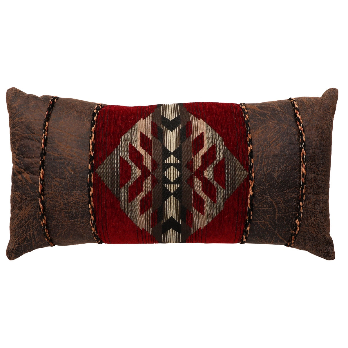 Gallop Claret Pillow - 14x26 Retreat Home Furniture