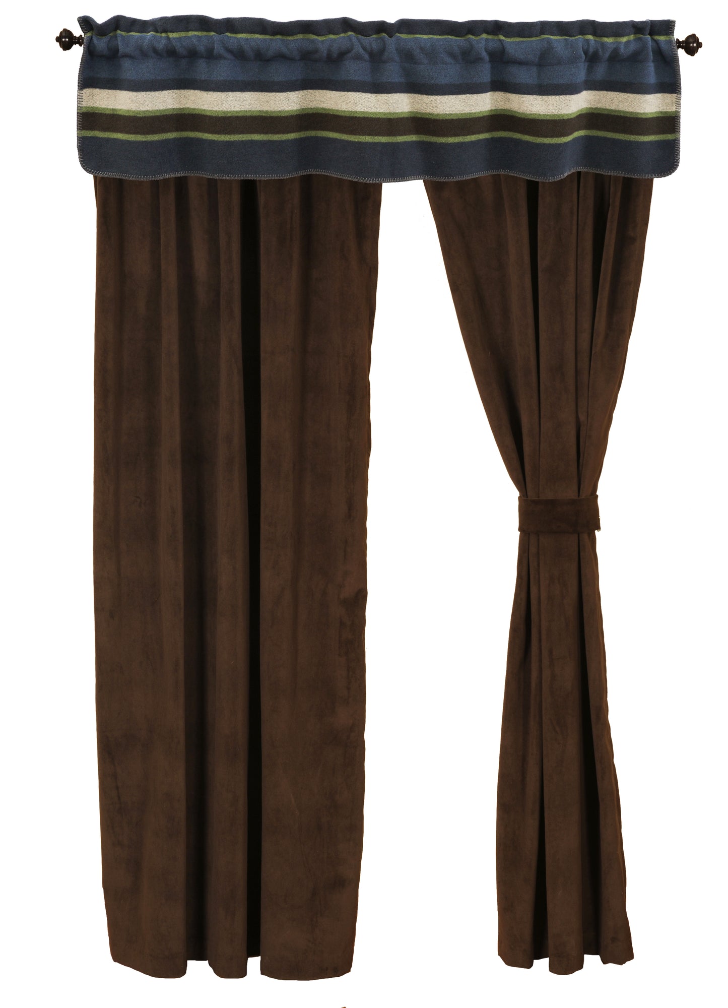 Wooded River Lapis Valley Drape Set
