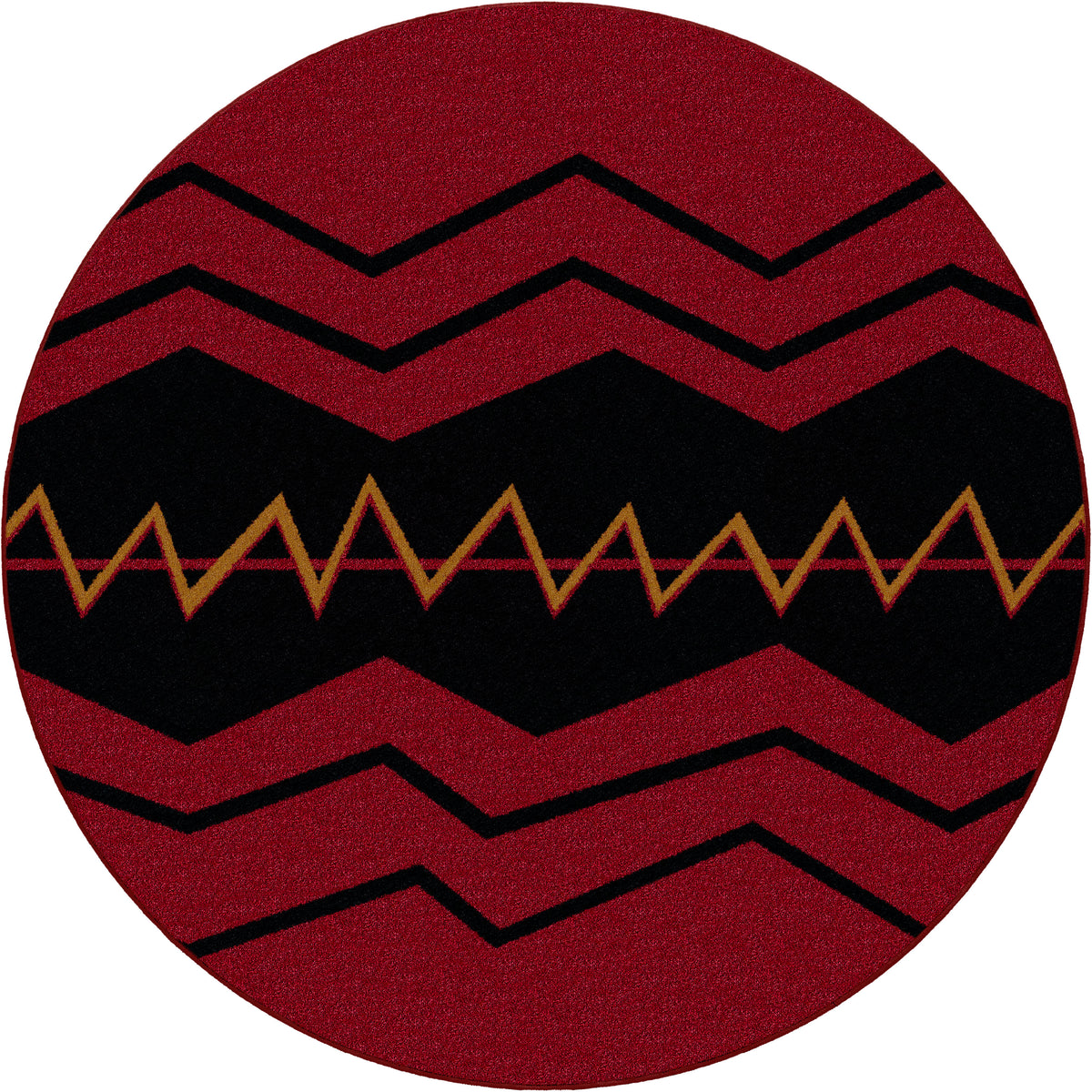 War Path Rug – Red – lifestyle