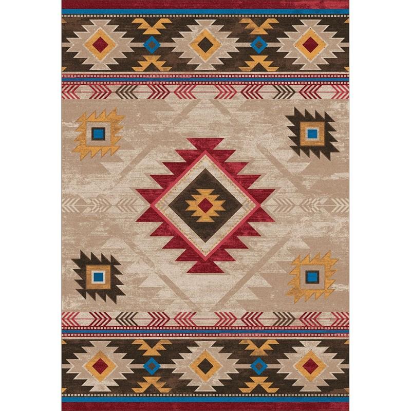 American Dakota Whisky River Natural Area Rug – Cabin Rugs