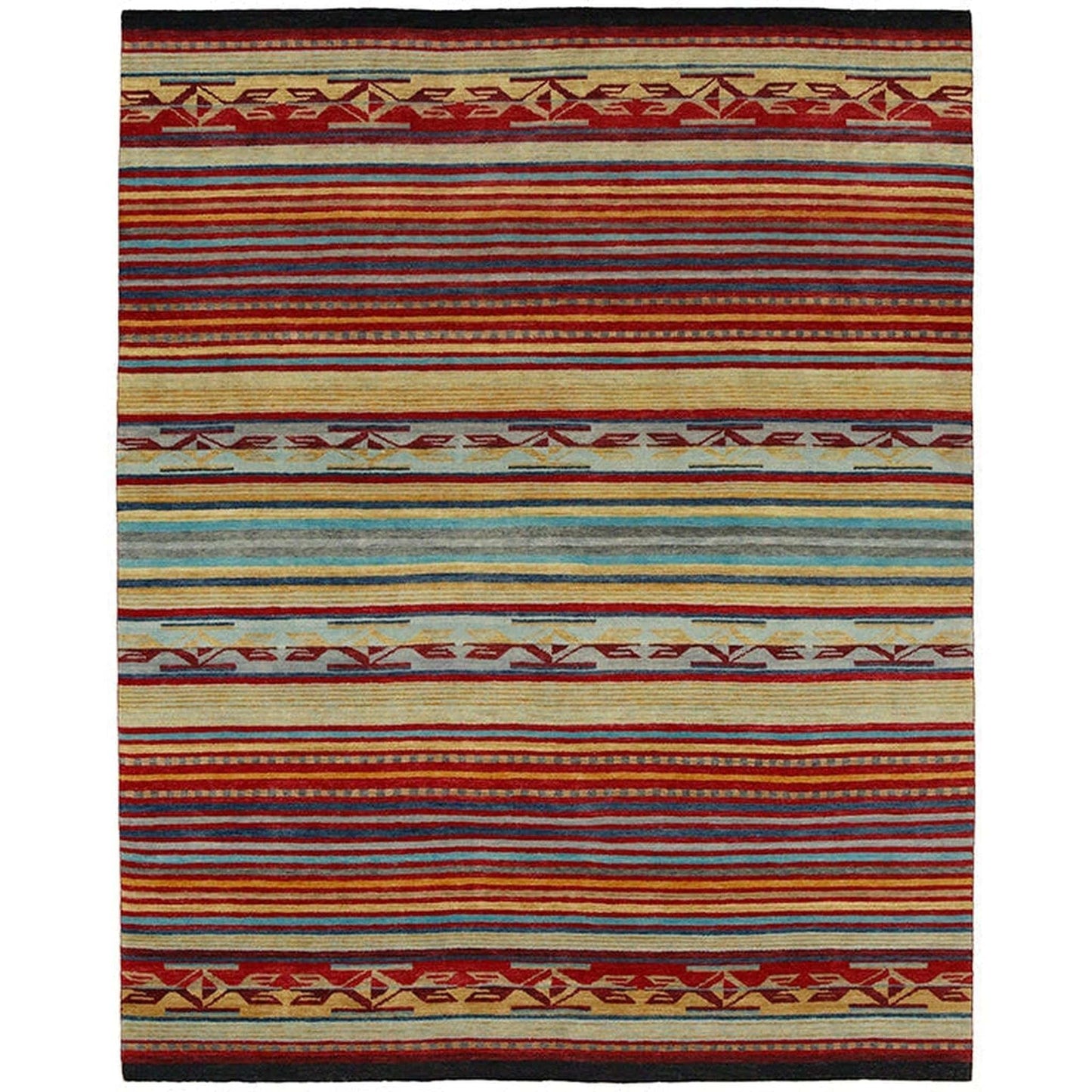Pendleton Reserve Chimayo Garnet Rug – cabin lodge area rug