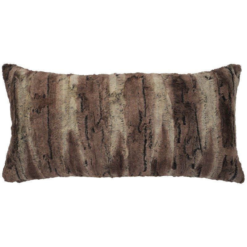 Pewter Fox Pillow - 14x26