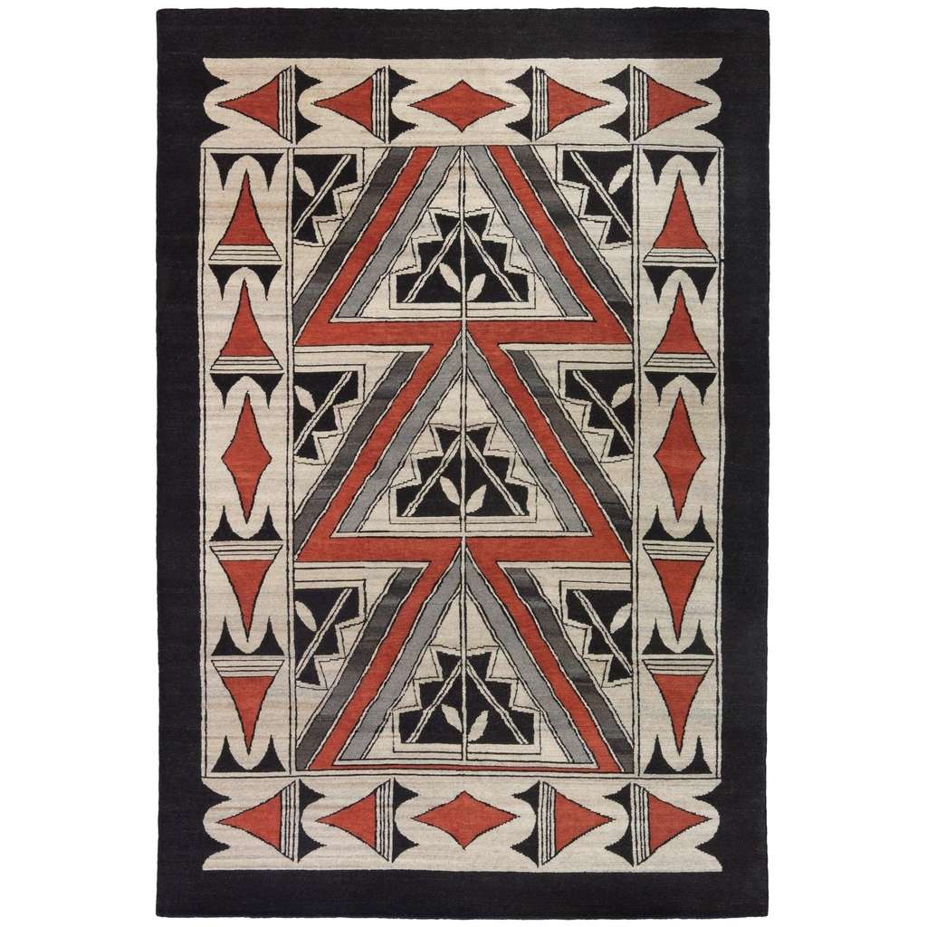 Santa Fe Black Hills Rug – cabin lodge area rug