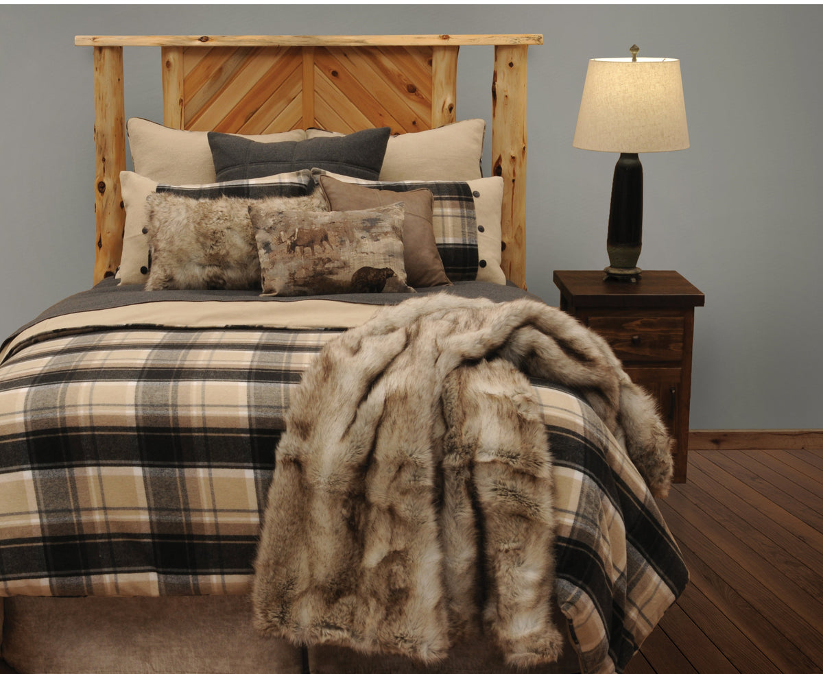 Trapper Pillow Sham by Wooded River