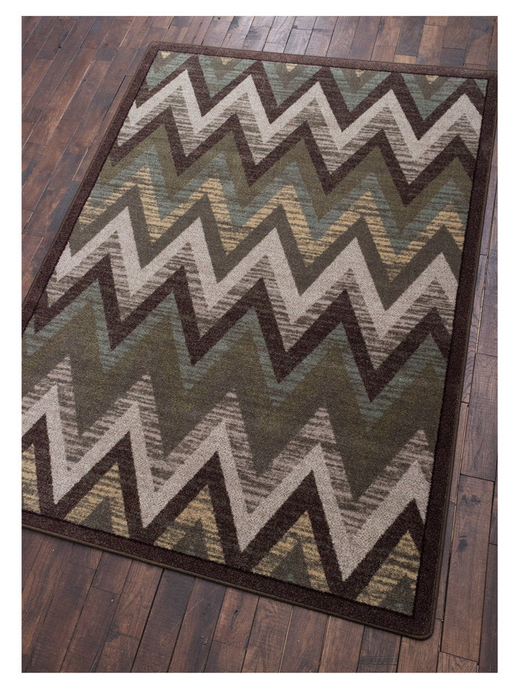 Flames From Above Rug – Cool Earth – alternate view