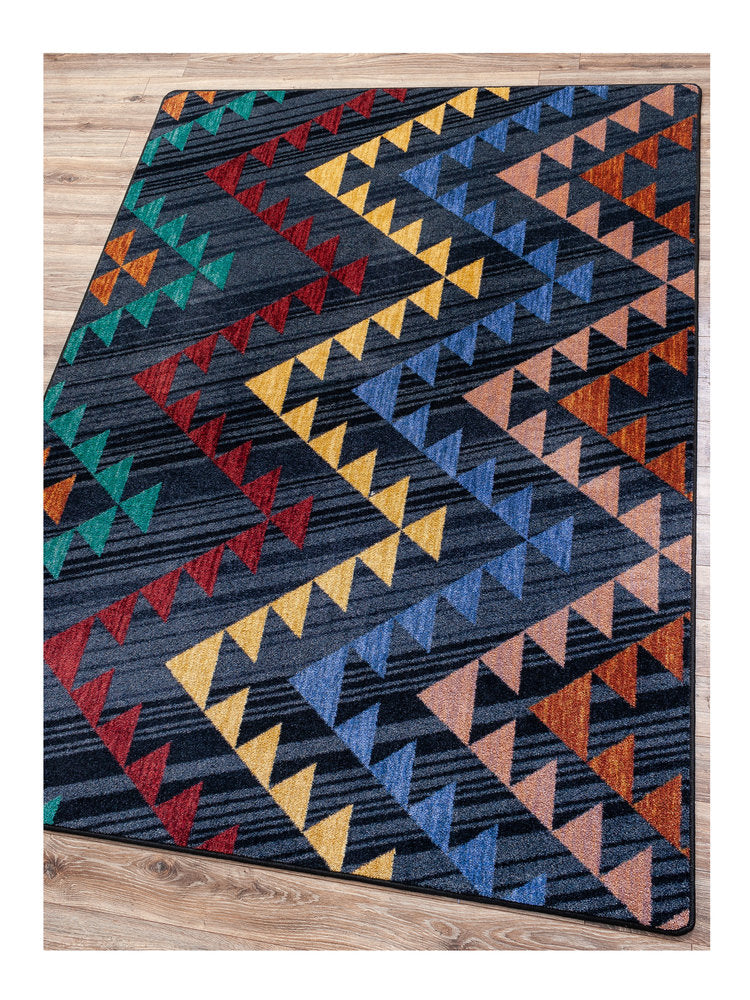 Time Warp Rug – Velvet – alternate view