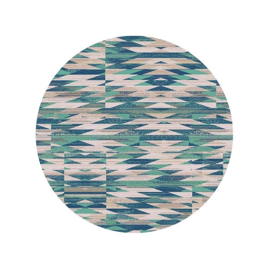 Ancestor Dance OKA Rug – Earth – pattern detail