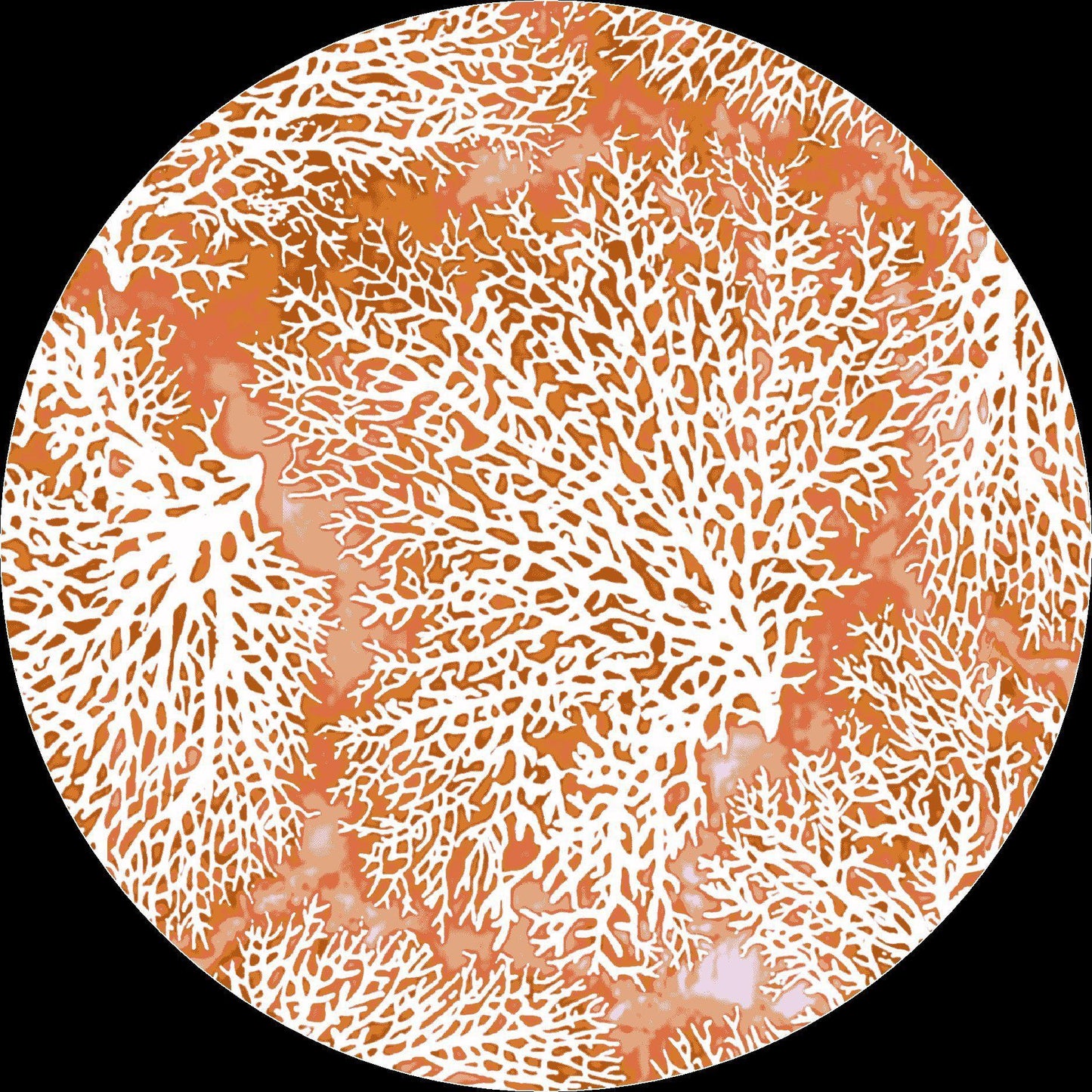 Beach Memories Rug – Coral – room setting