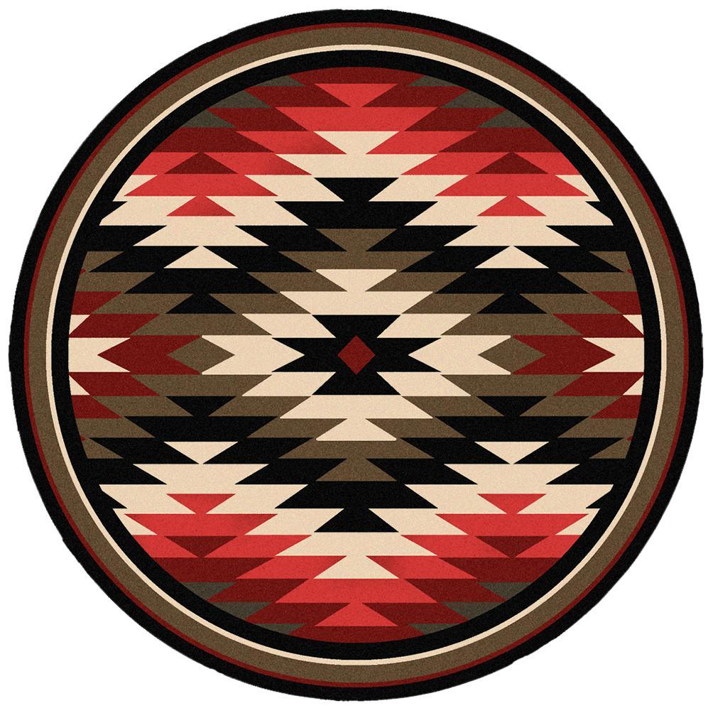 Cosmic Burst Rug – Original – room setting