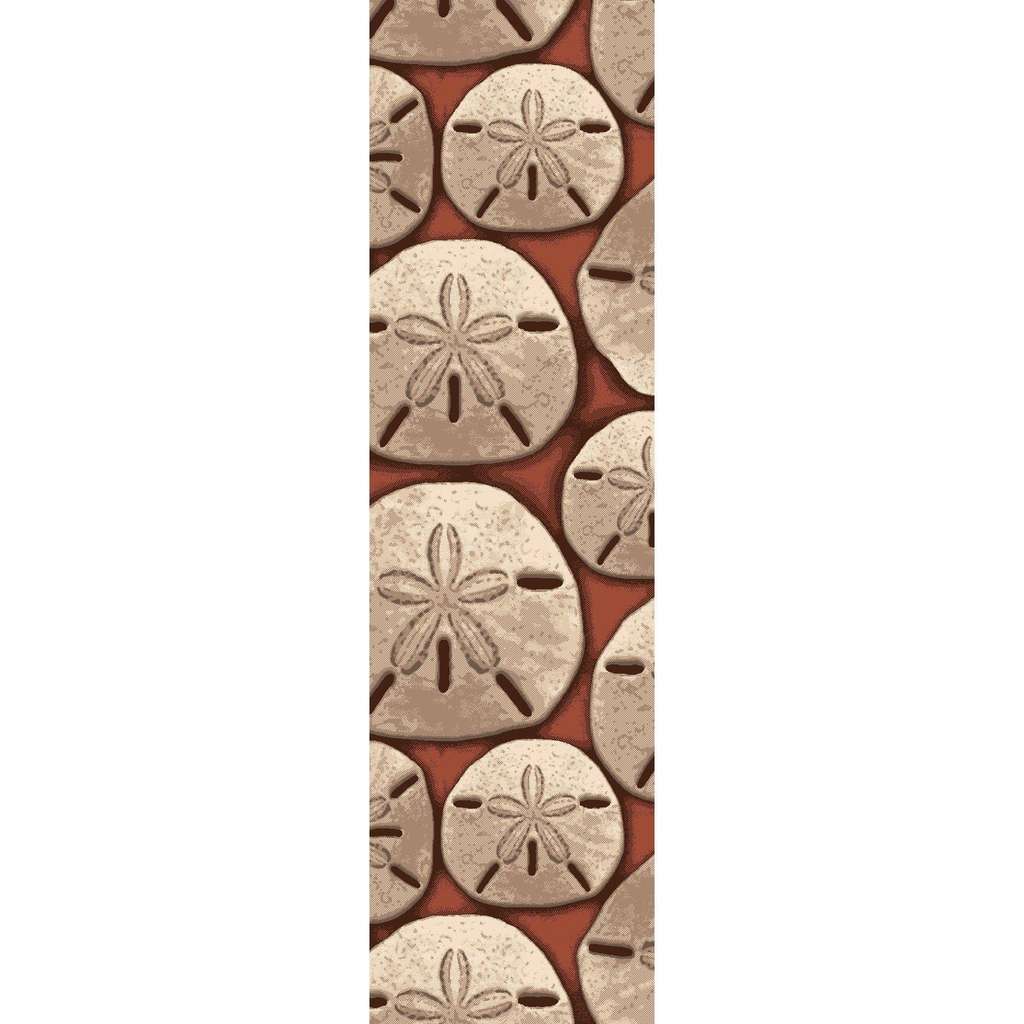 Sand Dollar Rug – Coral – lifestyle