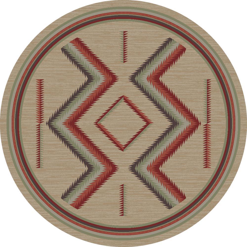 Sand Glass Rug – Fall – pattern detail