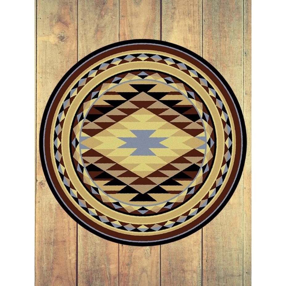 Sand Storm Rug – Blue – pattern detail