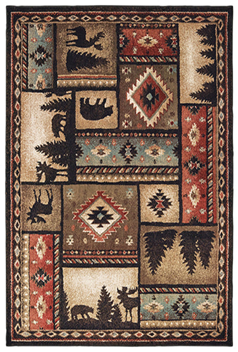 Woodlands 1041c Rug – detail view