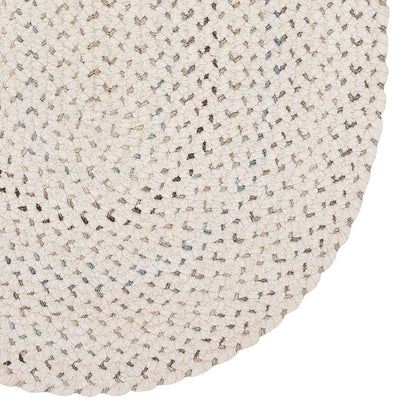 Dramatic Static Cyber White Rug – pattern detail