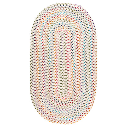 Dramatic Static Carnival Rug – close up
