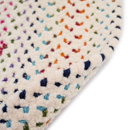 Dramatic Static Carnival Rug – lifestyle