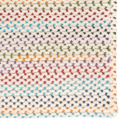 Dramatic Static Carnival Rug – alternate view