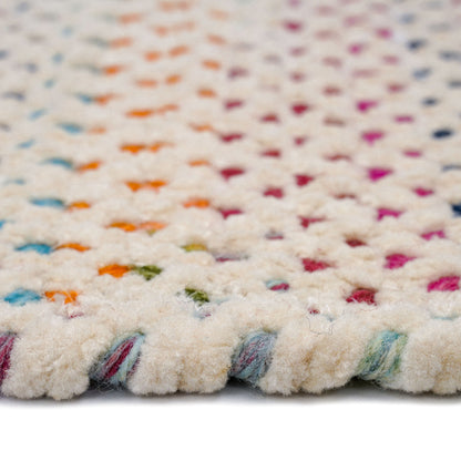 Dramatic Static Carnival Rug – alternate view