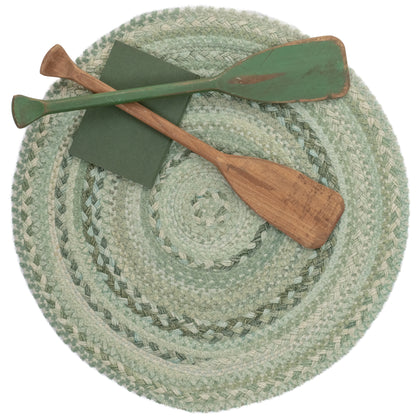 Bayview Sage Rug – detail view