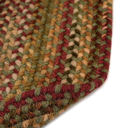 Homecoming Evergreen Rug – pattern detail