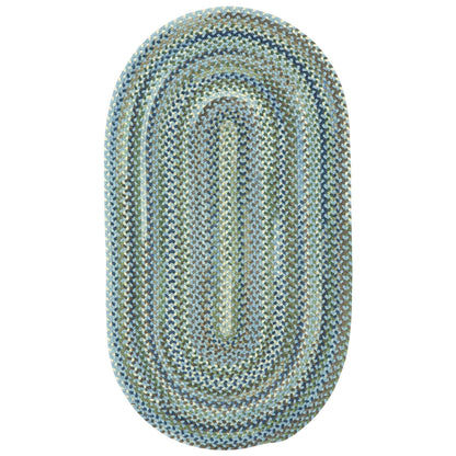 Homecoming Sky Blue Rug – detail view