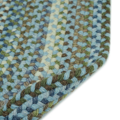 Homecoming Sky Blue Rug – pattern detail
