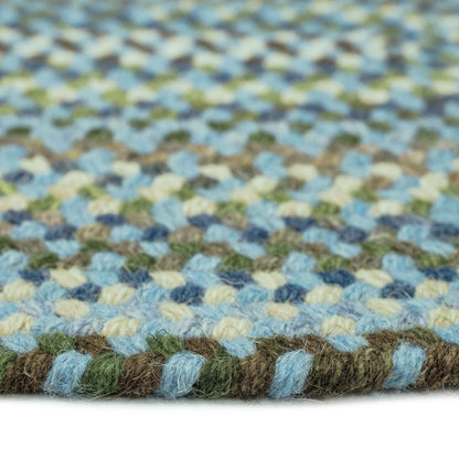 Homecoming Sky Blue Rug – full view