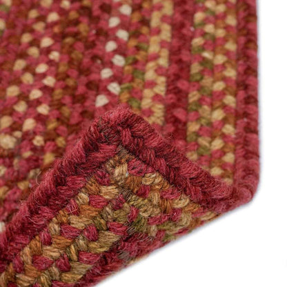 Homecoming Rosewood Red Rug – close up