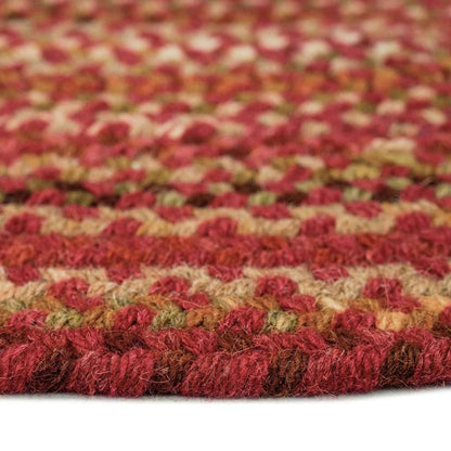 Homecoming Rosewood Red Rug – pattern detail