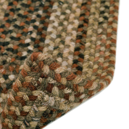 Homecoming Chestnut Brown Rug – close up