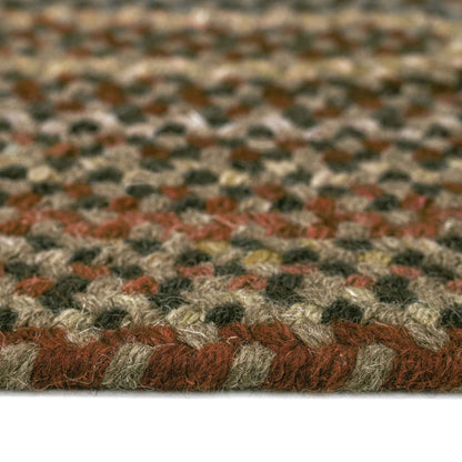 Homecoming Chestnut Brown Rug – pattern detail