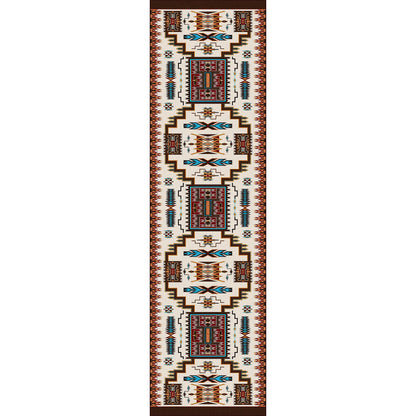 Storm Catcher Rug – Rust – close up