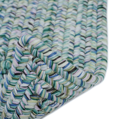 Sea Glass Ocean Blue Rug – close up