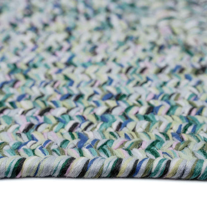 Sea Glass Ocean Blue Rug – lifestyle