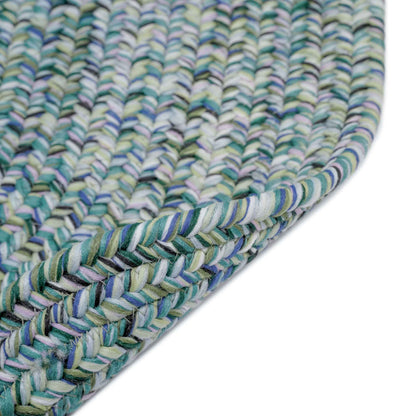 Sea Glass Ocean Blue Rug – full view