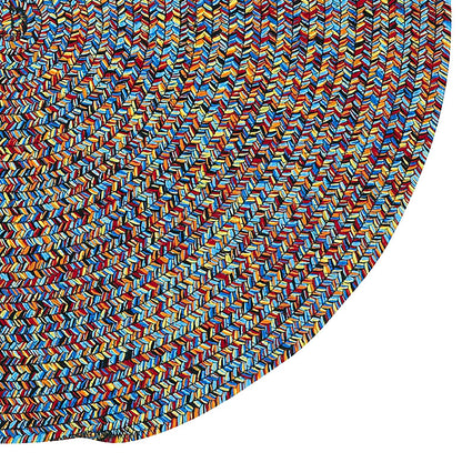 Sea Glass Fiesta Bright Multi Rug – detail view