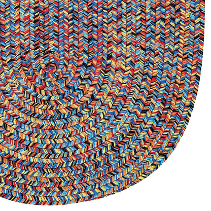 Sea Glass Fiesta Bright Multi Rug – alternate view